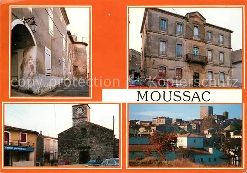 Moussac_Gard Vues d ensemble de la ville Moussac Gard
