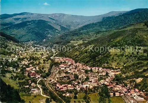 Lautenbach_Haut_Rhin_Elsass et au fond Linthal vue aerienne Lautenbach_Haut