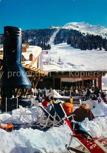 Bourg Saint Maurice Les Arcs Terrasse du Pub Sports d hiver Alpes Bourg Saint Maurice
