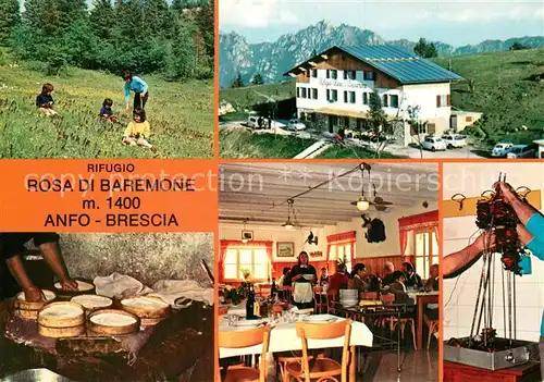 Anfo Rifugio Baremone Berghuette Anfo