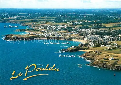 Le_Pouldu Le Kerrou Les Grands Sables Port Castel vue aerienne Le_Pouldu