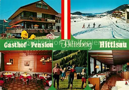 Hittisau_Vorarlberg Gasthof Hittisberg Restaurant Wintersportplatz Alpen Hittisau Vorarlberg