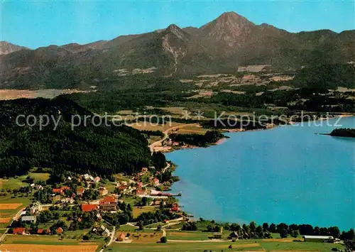 Egg_Faakersee Sommerfrische Fliegeraufnahme Egg_Faakersee