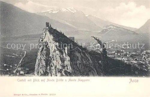 Arco_Trentino Castell Monte Baldo Monte Maggiore  Arco Trentino