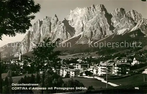 Cortina_d_Ampezzo Dolomitenstrasse Pomagagnon Cortina_d_Ampezzo