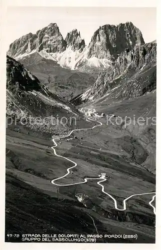 Passo_Pordoi Strada delle Dolomiti Gruppo del Sassolungo Passo Pordoi