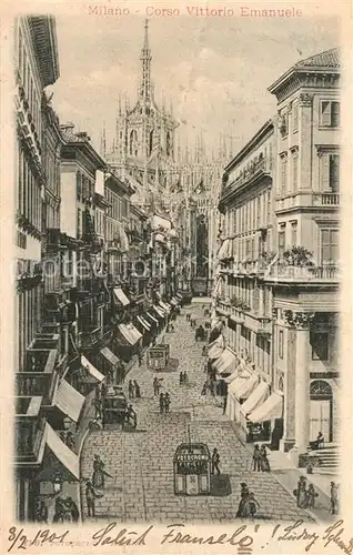 Milano Corso Vittorio Emanuele  Milano