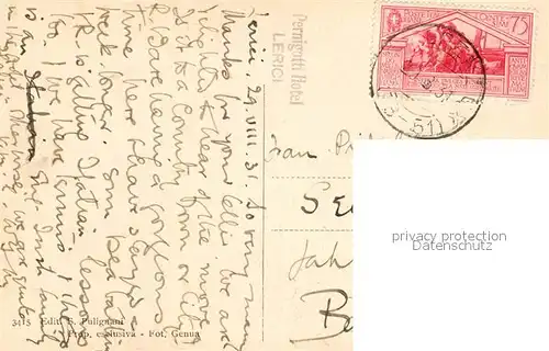 Lerici Calata col Castello Lerici