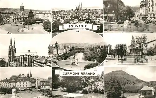 Clermont_Ferrand_Puy_de_Dome Place de Jaude Boulevard Desaix Cathedrale  Clermont_Ferrand
