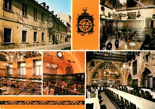 Praha_Prahy_Prague Pivovar U Fleku Brauereigaststaette Restaurant Praha_Prahy_Prague