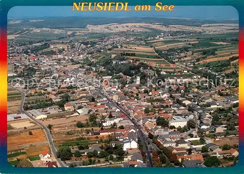 Neusiedl_See Ferienparadies am Neusiedlersee Fliegeraufnahme Neusiedl See