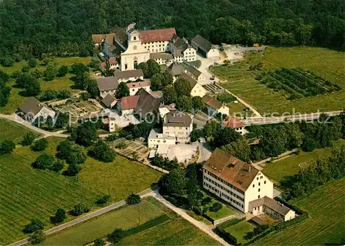 Mariastein_SO Ortsansicht mit Kloster Fliegeraufnahme Mariastein_SO