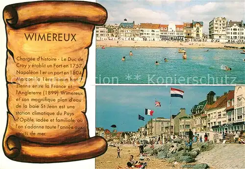 Wimereux La plage Hotels Histoire Wimereux