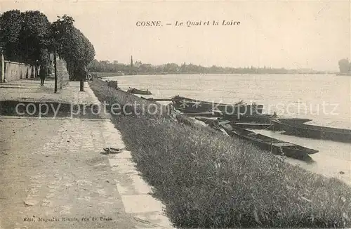 Cosne Cours sur Loire Le Quai et la Loire Cosne Cours sur Loire