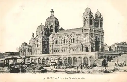 Marseille_Bouches du Rhone La Cathedrale Marseille