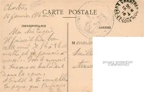 Chartres_Eure_et_Loir Le Lycee Cour d honneur Chartres_Eure_et_Loir