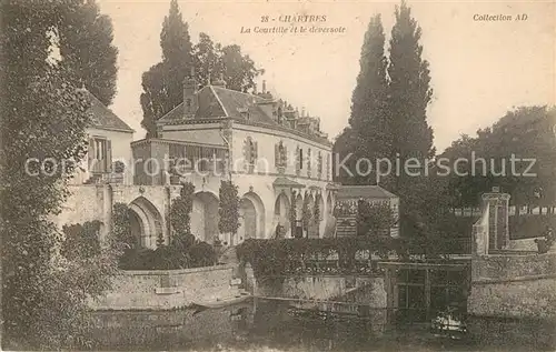 Chartres_Eure_et_Loir La Courtille et le deversoir Chartres_Eure_et_Loir