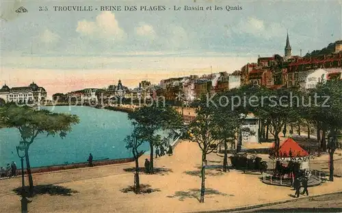 Trouville sur Mer Reine des Plages Le Bassin et les Quais Trouville sur Mer