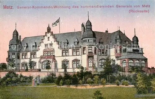 Metz_Moselle Generalkommando Wohnung des komm Generals von Metz Metz_Moselle