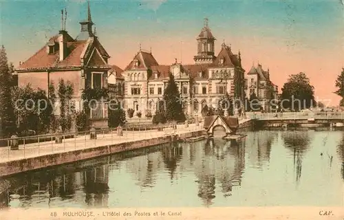 Mulhouse_Muehlhausen Hotel des Postes et le Canal Mulhouse Muehlhausen