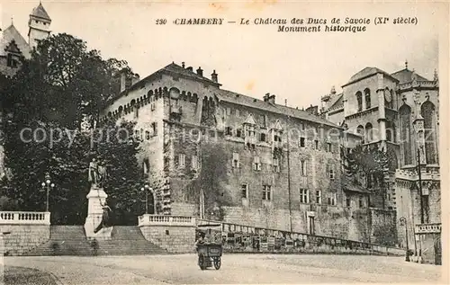 Chambery_Savoie Le Chateau des Ducs de Savoie Monument historique Chambery Savoie