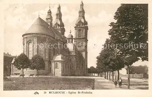 Mulhouse_Muehlhausen Eglise St Fridolin Mulhouse Muehlhausen