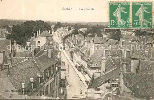 Cosne Cours sur Loire Vue generale Cosne Cours sur Loire