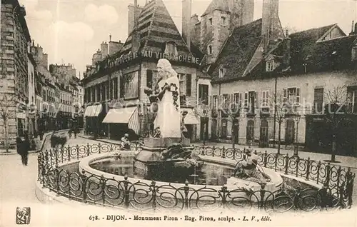 Dijon_Cote_d_Or Monument Piron  Dijon_Cote_d_Or