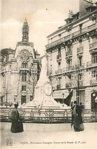 Dijon_Cote_d_Or Monument Grangier Statue de la Bonte Dijon_Cote_d_Or