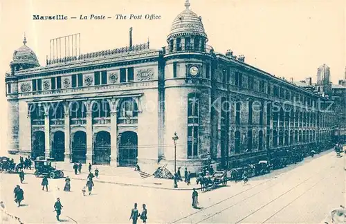 Marseille_Bouches du Rhone La Poste Marseille