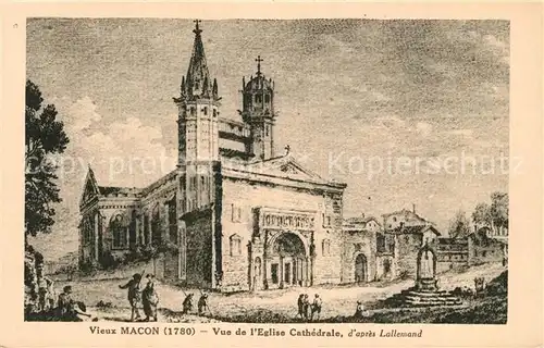 Macon_Saone et Loire Eglise Cathedrale Macon Saone et Loire