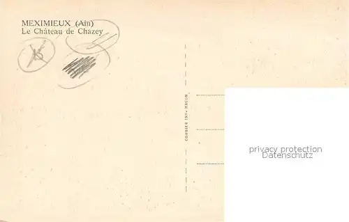 Meximieux Chateau de Chazey Meximieux
