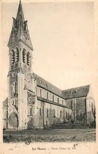 Le_Mans_Sarthe Notre Dame du Pr Le_Mans_Sarthe