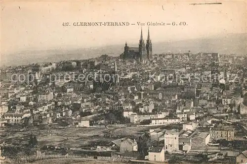 Clermont_Ferrand_Puy_de_Dome Fliegeraufnahme Clermont_Ferrand