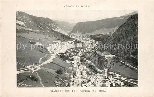 Morez Fliegeraufnahme Morez