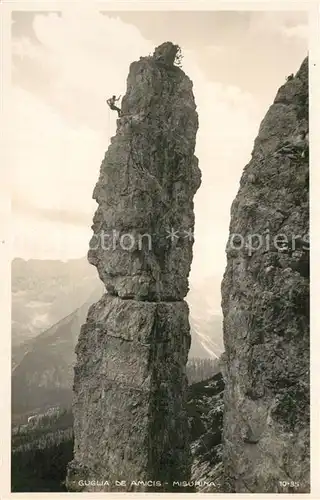 Bergsteigen_Klettern Guglia de Amicis Misurina 