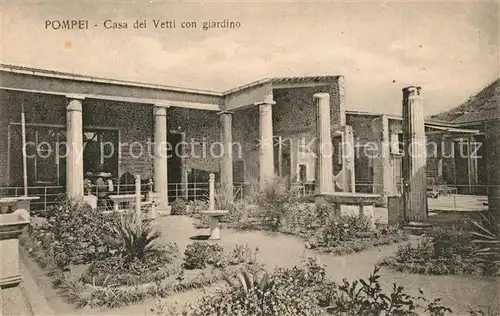 Pompei Casa dei Vetti con Giardino Pompei