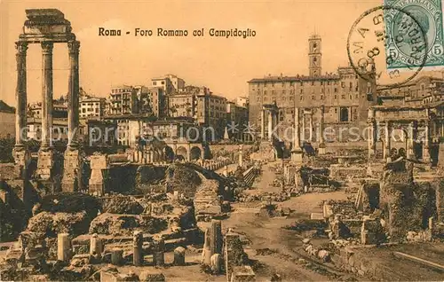 Roma_Rom Foro Romano col Campidoglio  Roma_Rom