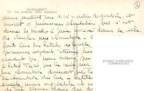 Marrakech_Marrakesch Vue partielle Marrakech Marrakesch