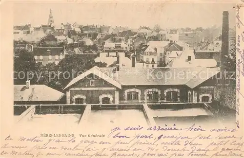 Neris les Bains Vue generale Neris les Bains