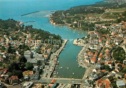 Pornic Ensembe sur la rade Port de peche Ports de plaisance vue aerienne Pornic