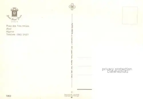 Alvor Hotel Alvor Praia aerial view Alvor