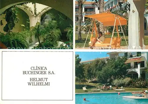 Marbella_Andalucia Clinica Buchinger Helmut Wilhelmi Swimming Pool Marbella_Andalucia