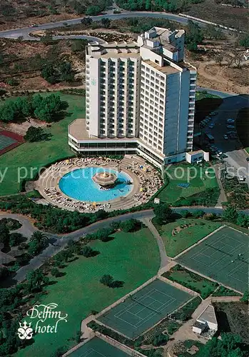 Portimao Delfim Hotel Fliegeraufnahme Portimao