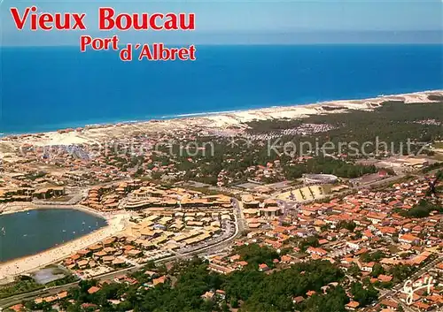 Vieux Boucau les Bains Port d Albret vue aerienne Vieux Boucau les Bains