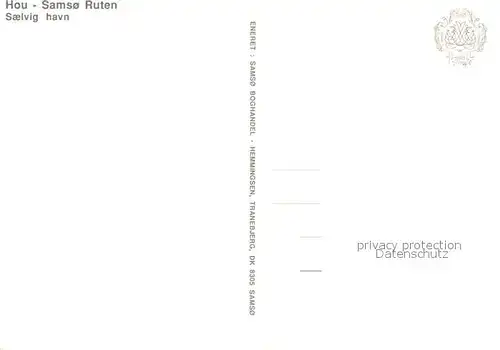 Saelvig Hafen Faehren Fliegeraufnahme 