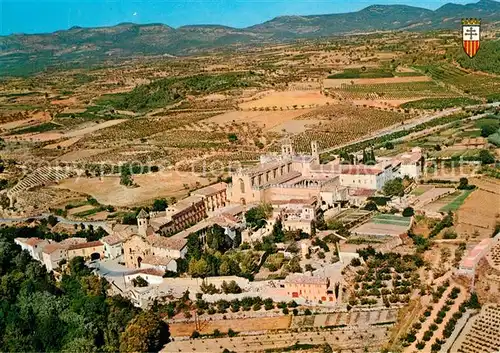 Tarragona Santes Creus Kloster Fliegeraufnahme Tarragona