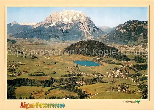 Aigen_Ennstal_Steiermark Panorama Putterersee Dachsteingebirge Grimming Aigen_Ennstal_Steiermark