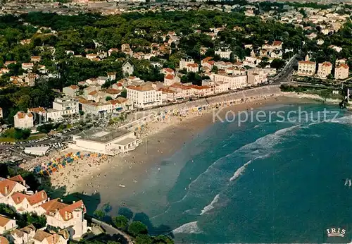 Pontaillac Royan La plage et le casino vue aerienne Pontaillac Royan