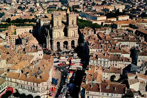 Auch_Gers La Cathedrale vue aerienne Auch_Gers